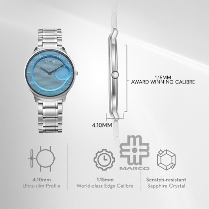 Titan Edge Ultra Slim Stainless Steel Men Watch Titan Edge Ultra Slim Stainless Steel Men Watch